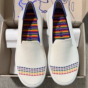 Rothy’s Kids - Vibrant Striped Slip-On Shoes